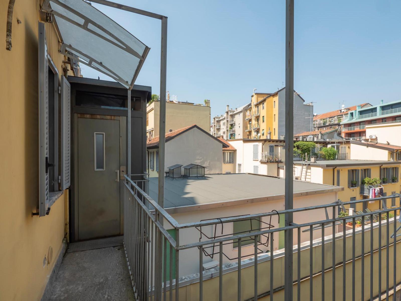 Canonica Attic Apartment ミラノ エクステリア 写真